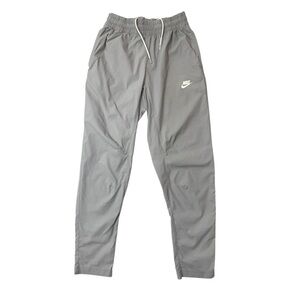 Nike Joggers Performance Wear Lightweight Zip Pocket Drawstring Gray Size Small